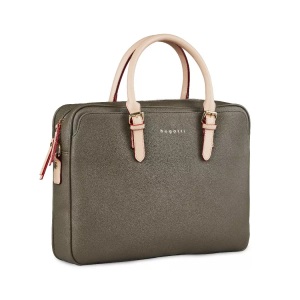 Bugatti, bugatti Aktentasche »ELLA«, Bugatti - Ella Businesstasche 15, für Damen, Olivegrün, One Size