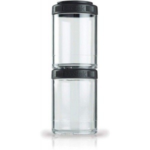 Blender Bottle, BlenderBottle GoStak 150ml 2Pak, Black, Blender Bottle, Unsere Neuheiten, Blender Bottle GoStak 2Pak 150ml Vorratsdosen-Sets, Produkte & Wohnen