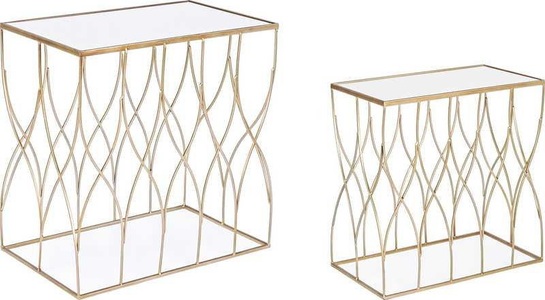 mutoni lifestyle, Beistelltisch Elenor rechteckig J19 (2er-Set), Beistelltisch Elenor rechteckig J19 (2er-Set)