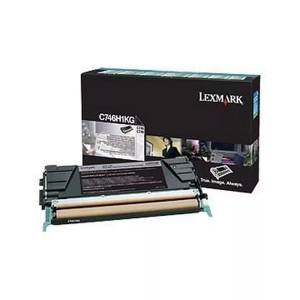 Lexmark, Toner schwarz C746H1KG, Lexmark Toner, schwarz, return, C746H1KG, (12'000 Seiten)