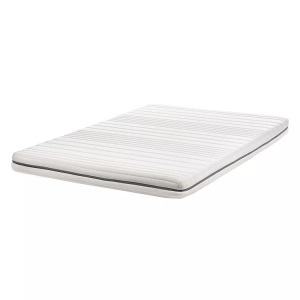 Beliani, Matratze aus Polyester ENCHANT Matratze aus Polyester ENCHANT, Beliani - Schaummatratze aus PU-Schaum ENCHANT Mittelfest (H2), 140x200 cm, Weiss Bunt