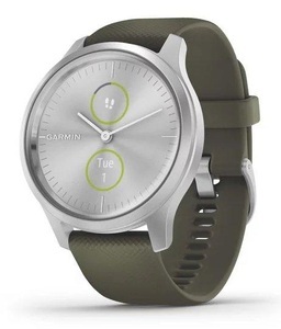 Garmin, GARMIN GPS-Sportuhr vivomove Style, Garmin vivomove Style Silver Moss Watch