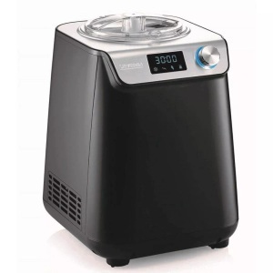 Severin, Severin EZ 7407 Eismaschine inkl. Kühlaggregat 1.2 l, Severin EZ7407 Glacémaschine ? Glacemaschine/Eismaschine ? Silber