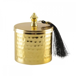 Aulica, Goldene gemusterte dose 8*10cm Goldene gemusterte dose 8*10cm, 