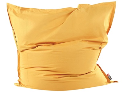 Beliani, Sitzsack mit Innensack 180 x 230 cm gelb, Beliani - Sitzsack aus Nylon Modern FUZZY, One Size, Gelb Bunt
