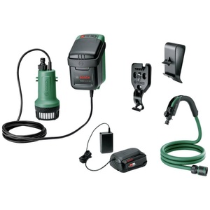 Bosch Home and Garden, Bosch Home and Garden GardenPump 18V Akku-Gartenpumpe 540 l/h 1.8 m, GardenPump 18V-2000, Tauch- / Druckpumpe