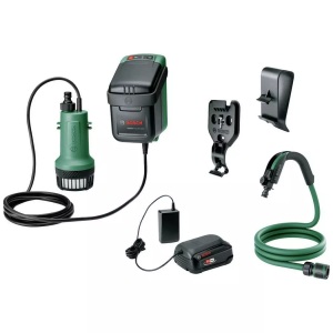 Bosch Home and Garden, Bosch Home and Garden GardenPump 18V Akku-Gartenpumpe 540 l/h 1.8 m, GardenPump 18V-2000, Tauch- / Druckpumpe