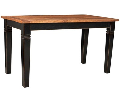 SIT, SIT Esstisch »Corsica« in 2 Grössen, Esstisch Taverna schwarz honigfarbig 140x70
