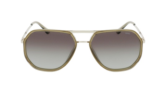 Invu, Polarisierte Sonnenbrille Mit Etui Herren Gold ONE SIZE, 