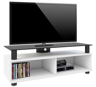 MID.YOU, MID.YOU Tv-element 95/47/40 cm , Clunis , Schwarz, Weiss , Glas, Holzwerkstoff , 95x47x40 cm , melaminharzbeschichtet,glänzend,Nachbildung , Kabelkanal, Kabeldurchlass , 000657010401, MID.YOU Tv-element 95/47/40 cm , Clunis , Schwarz, Weiss , Glas, Holzwerkstoff , 95x47x40 cm , melaminharzbeschichtet,glänzend,Nachbildung , Kabelkanal, Kabeldurchlass , 000657010401