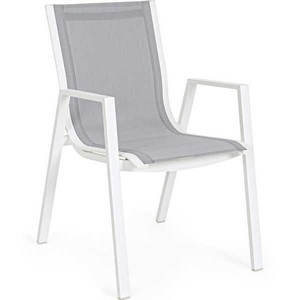 mutoni lifestyle, Garten Armlehnstuhl Pelagius weiss, Garten Armlehnstuhl Pelagius weiss
