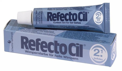 RefectoCil, Refectocil Wimpernfarbe Nr 2.1 tiefblau (1 Stück), Augenbrauen- Und Wimpernfarbe (2.1 - Tiefblau 15 Ml) Damen Tiefblau 1 pezzo