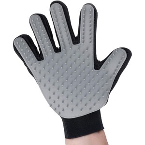 InnovaGoods, InnovaGoods - Tierpflegehandschuh - Schwarz und Hellgrau, Northio - Haustierbürstenhandschuh, One Size