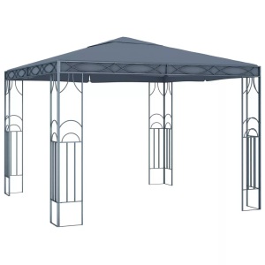 Diverse Hardware, Pavillon 300 x 300 cm Anthrazit, vidaXL Pavillon 300 x 300 cm Anthrazit