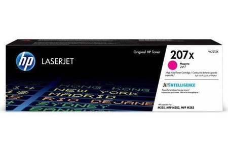 Hp, HP 207X Magenta Original LaserJet Tonerkartusche mit hoher Reichweite, Hewlett Packard Toner, rot, No.207X, W2213X, (2'450 Seiten)