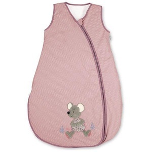 Sterntaler, Sterntaler Sommer-Schlafsack MAUS MABEL gepunktet in rosa in Gr. 90, 