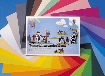 undefined, URSUS Bastel-Zeichenpapier 24×34cm 2200000 130g, farbig ass. 50 Blatt, URSUS Bastel-Zeichenpapier 24×34cm 2200000 130g, farbig ass. 50 Blatt