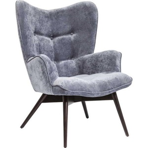 Kare Design, Sessel Vicky Velvet Grey, Sessel Vicky Velvet Grey