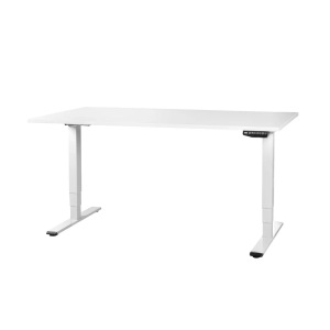 Contini, Contini höhenverstellbarer Bürotisch 1.8x0.8m weiss, Contini höhenverstellbarer Bürotisch 1.8x0.8m weiss