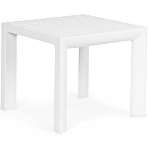 mutoni Garten, Garten Beistelltisch Cruise 40x40 weiss GK50, Garten Beistelltisch Cruise 40x40 weiss GK50