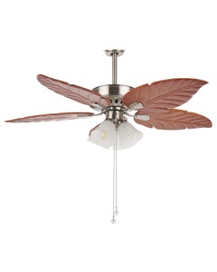 Beliani, Deckenventilator Aus Holz Retro Gila Unisex, Beliani - Deckenventilator mit Licht aus Eisen Retro GILA, Light Beige, One Size