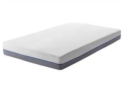 Beliani, Matratze aus Polyester GLEE Matratze aus Polyester GLEE, Beliani - Memory-Schaummatratze aus PU-Schaum GLEE Hart (H3), 80X200CM, Taubengrau