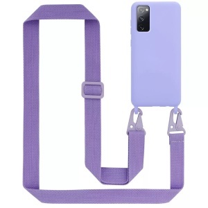 Cadorabo, Handy Kette für Samsung Galaxy S20 FE Silikon Schutzhülle, Cadorabo - Handy Kette für Samsung Galaxy S20 FE Silikon Schutzhülle, Lila