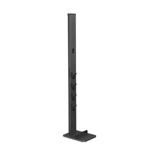 xavax, Xavax Standfuss-Organizer für Akkustaubsauger Standfuss, Xavax Staubsaugerrohr »128 cm, Schwarz«, (1 tlg.), Zur übersichtlichen Aufbewahrung von Staubsaugerzubehör