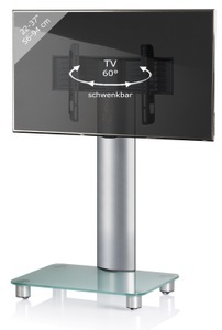 VCM, Universal TV VESA Standfuß Ständer Fernseh Rack Alu Glas rollbar Rollen Blino Universal TV VESA Standfuß Ständer Fernseh Rack Alu Glas rollbar Rollen Blino, VCM - TV Standfuß | Alu Fernseh Ständer rollbar ESG-Sicherheitsglas Maße ca. H. 100 x B. 60 T. 44 cm Bilano, cm, Grün