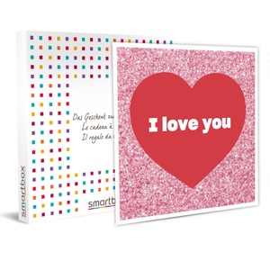 SMARTBOX, I Love You - Geschenkbox Unisex, I love you