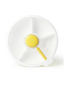 GöBe, Snack Spinner Snackbox Gross, Honey Yellow Snack Spinner Snackbox Gross, Honey Yellow, GöBe - Snack Spinner Snackbox Gross, Honey Yellow, One Size