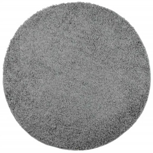 vidaXL, vidaXL Teppich Shaggy Hochflor Modern Grün Ø 200 cm