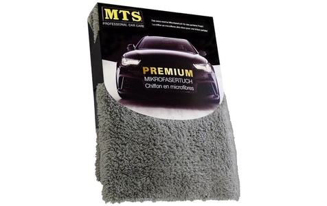 MTS, MTS Mikrofasertuch Premium schwarz, MTS Premium Mikrofasertuch