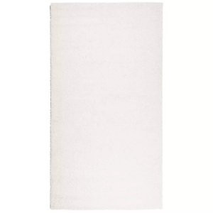 vidaXL, vidaXL Teppich Shaggy Hochflor Modern Creme 60x110 cm