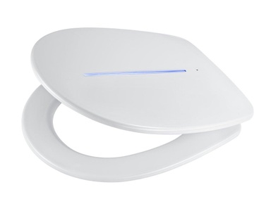 Diaqua, DiAqua WC-Sitz Sidney Slo-Motion LED wei, diaqua® WC-Sitz »Sidney LED, Weiss«