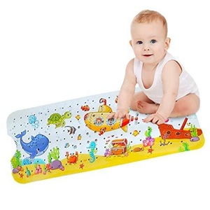 Activity-board, Badematte für Wanne für Kinder Cartoon Anti-Rutsch-Baby-Badematte Extra lange Badematte für Wanne für Kinder Cartoon Anti-Rutsch-Baby-Badematte Extra lange, 