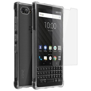 Blackberry, IMAK - BlackBerry Key2 Gummi Case Skin Feel Airbag Hülle - Transparent