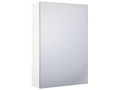 Beliani, Beliani Bad Spiegelschrank weiss / silber 40 x 60 cm PRIMAVERA Schrank, 