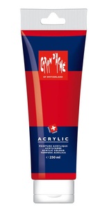 Caran d'ache, CARAN D'ACHE Acrylfarbe 250ml 2810.070 scharlachrot, Caran d'Ache Acrylfarbe, rot, 2810.070, (250ml)
