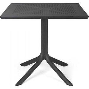 Nardi, Nardi - Clip-80 - Anthracite, Gartentisch Clip anthrazit 80