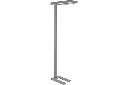 Maul, MAUL LED-Standleuchte MAULjaval dimmbar weißaluminium, Maul Stehleuchte LED, MAULjaval, dimmbar, 8258495