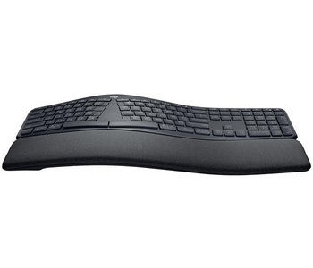 Logitech, Logitech Ergo K860 Tastatur (Schweizer Ausführung), Logitech K860 Ergo Wireless Bluetooth Tastatur Schwarz Kabellose Tastatur 920-009874 ? Tastatur/Keyboard