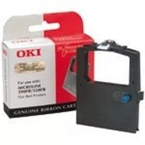 OKI, Farbband Schwarz 09002310, OKI Farbband 09002310 Original ML390 Passend für Geräte des Herstellers: OKI Schwarz 1 St.
