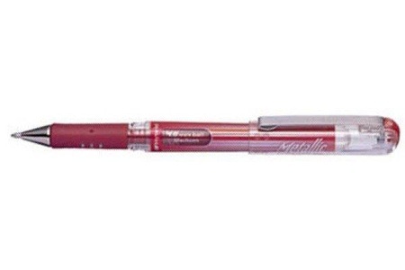 Pentel, PENTEL Roller Hybrid Gel Grip 1.0mm K230-MBO rot, Pentel Hybrid Gel Grip, 1.0mm, rot, Tintenroller, K230-MBO
