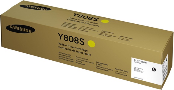 Samsung, Samsung CLT-Y808S Tonerkartusche Gelb, Samsung Toner, gelb, CLT-Y808S, (20'000 Seiten)