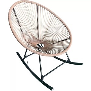 Kare Design, Schaukelstuhl Acapulco natur, KARE Design - Schaukelstuhl Acapulco natur, One Size, Braun