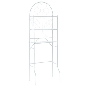 Diverse Hardware, Badezimmerregal Weiss 60 x 33 x 174 cm, vidaXL Toilettenregal Weiß 60x33x174 cm