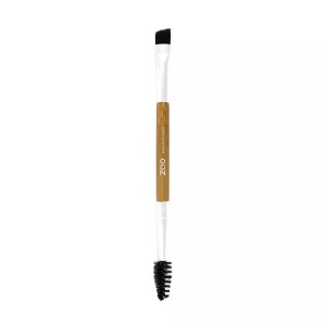 ZAO, ZAO Bamboo Duo Eye Brow Brush Augenbrauenpinsel, ZAO MAKEUP - Bambuspinsel Augenbrauen Duo - vegan, 1 Stück