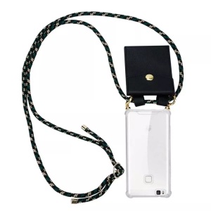 Cadorabo, Handy Kette für Huawei P9 LITE 2016  G9 LITE Silikon mit Gold Ringen
