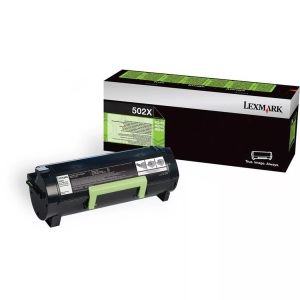 Lexmark, Original Tonerpatrone schwarz XXL Lexmark 50F2X00, Lexmark L610 Toner XL bk - Lexmark 50F2X00 für z.B. Lexmark MS 410 d, Lexmark MS 410 dn, Lexmark MS 415 dn, Lexmark MS 510 dn